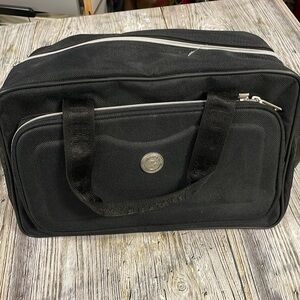 Travelers Club Travel Bag Small Carry on Shoulder Bag Overnight Luggage Canvas